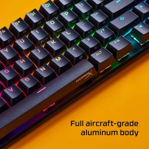 کیبورد گیمینگ مکانیکال با سیم هایپرایکس مدل Alloy Origins 65